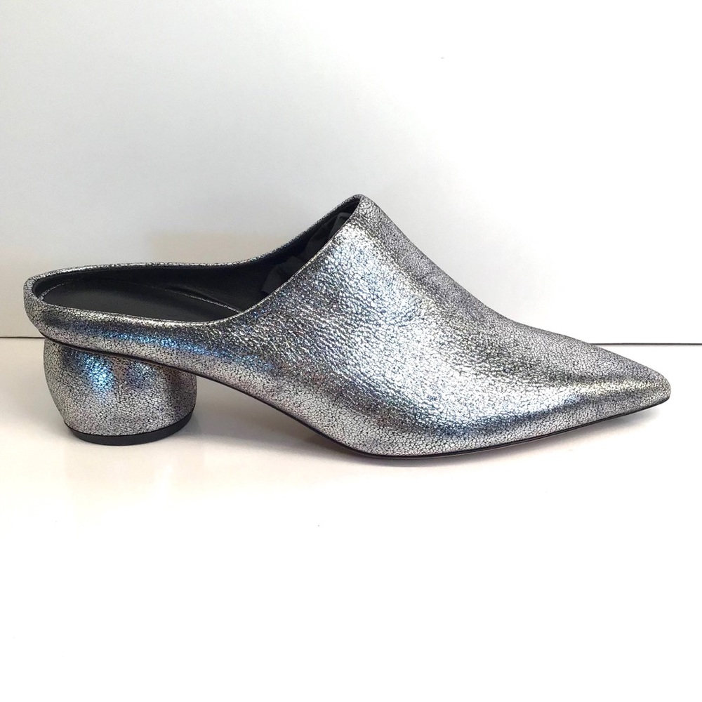 Vince Eaton metallic culver mules.NIB - Picture 3 of 9